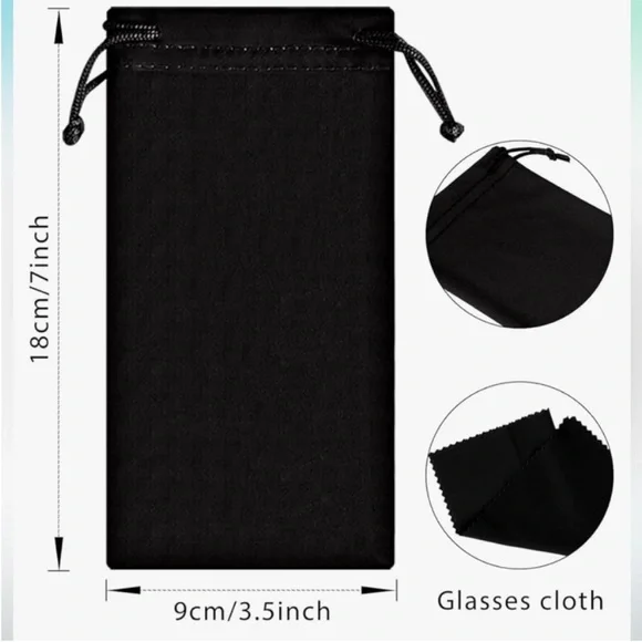 STYLIZED SUNGLASSES 🪢 NIP Boutique, With cleaning cloth and Slip Case - Picture 2 of 12